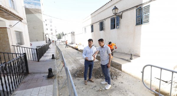 Marbella mejora la red de saneamiento del barrio de Plaza de Toros
