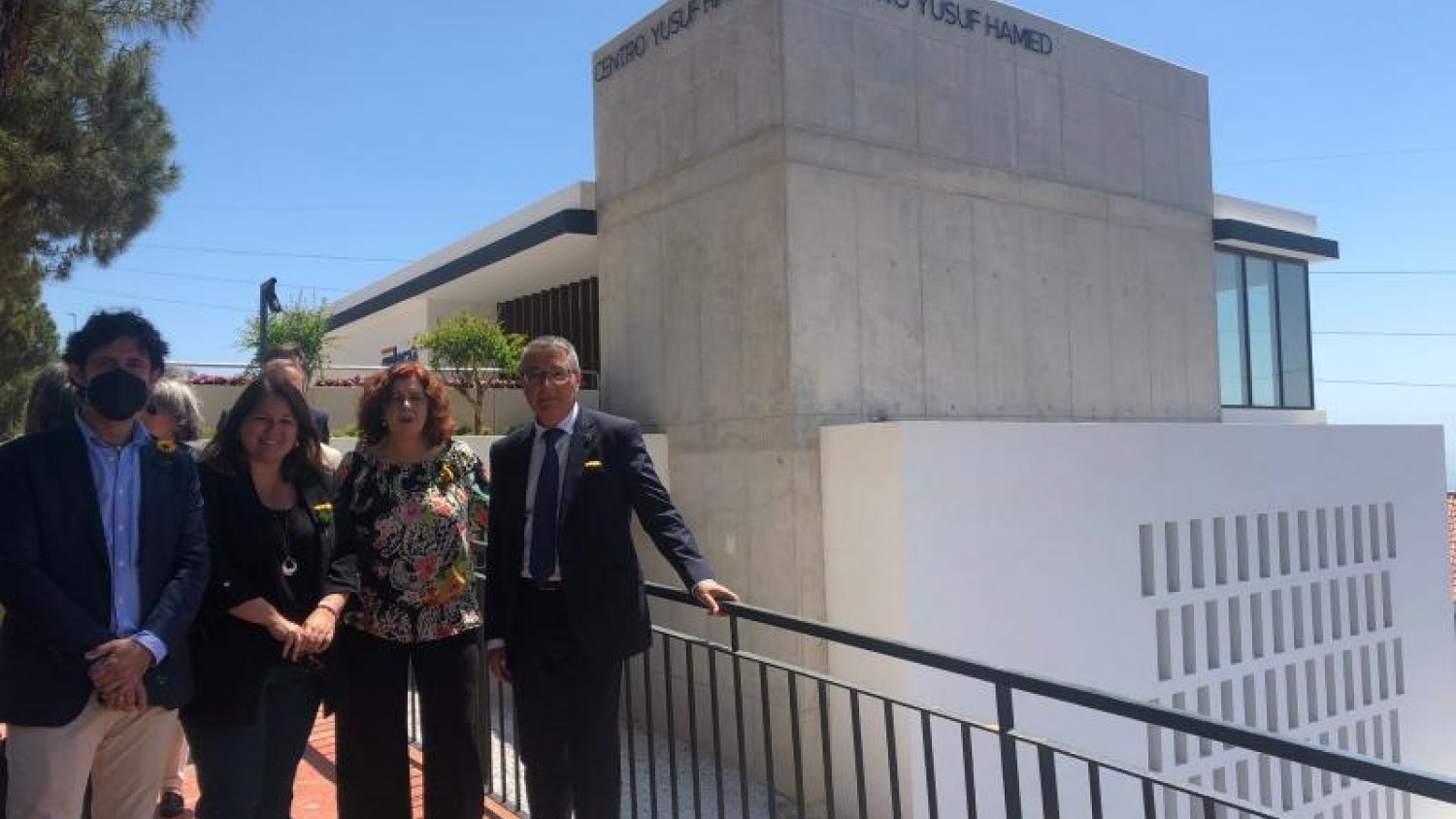 Salado visita las instalaciones del centro Yusuf Hamied de Estudios e Investigación de Cudeca