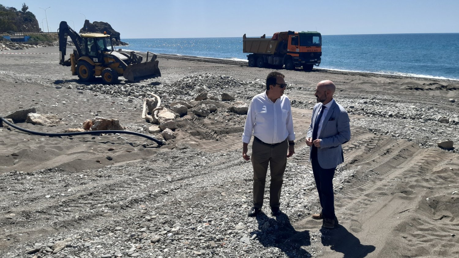 Las obras de emergencia en las playas supondrán una inversión de 400.000 euros
