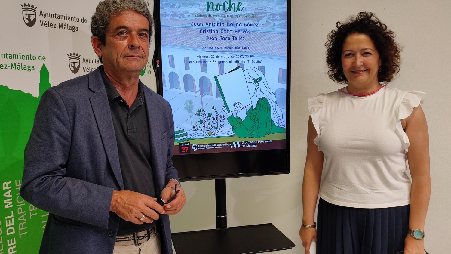 Vélez-Málaga une la mejor poesía y música en una nueva edición de los recitales 'Damas de noche'