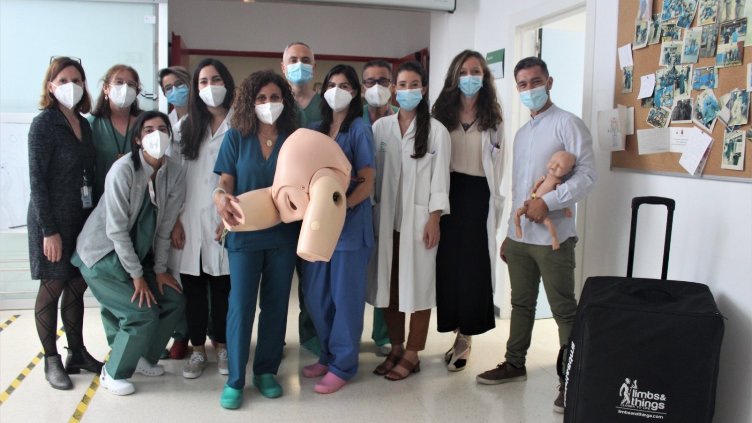 Profesionales del Área Sanitaria Málaga-Axarquía se forman en emergencias obstétricas