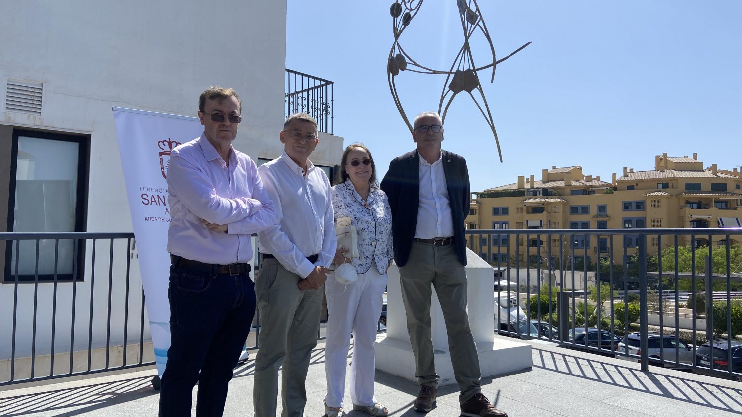San Pedro Alcántara incrementa su patrimonio cultural con dos obras de Vicente de Espona