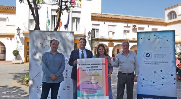 Diputación y la UMA celebrarán el III Campus Universitario de Inmersión Rural