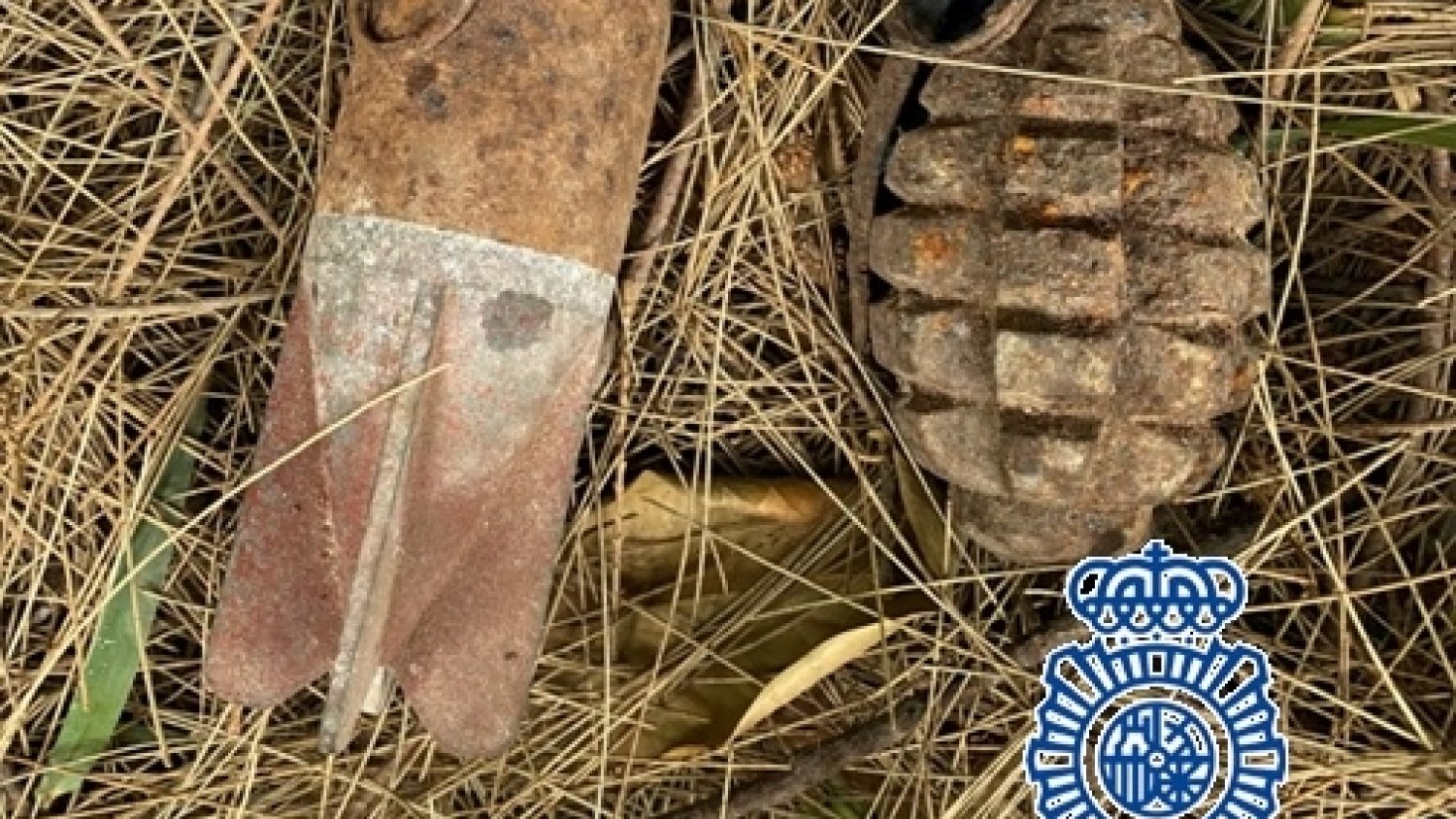 Los TEDAX localizan tres artefactos explosivos de los utilizados en la Guerra Civil
