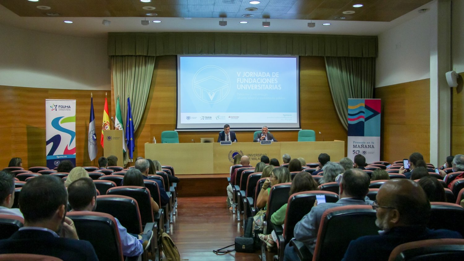 UMA.- Mecenazgo y contratación pública centran el debate de la V Jornada de Fundaciones