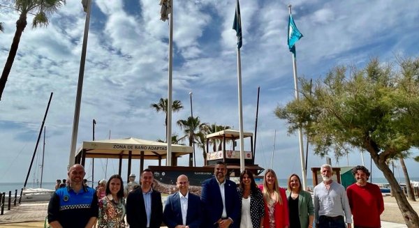 Málaga estrena dos nuevas Banderas Azules y alcanza ya 44 distinciones