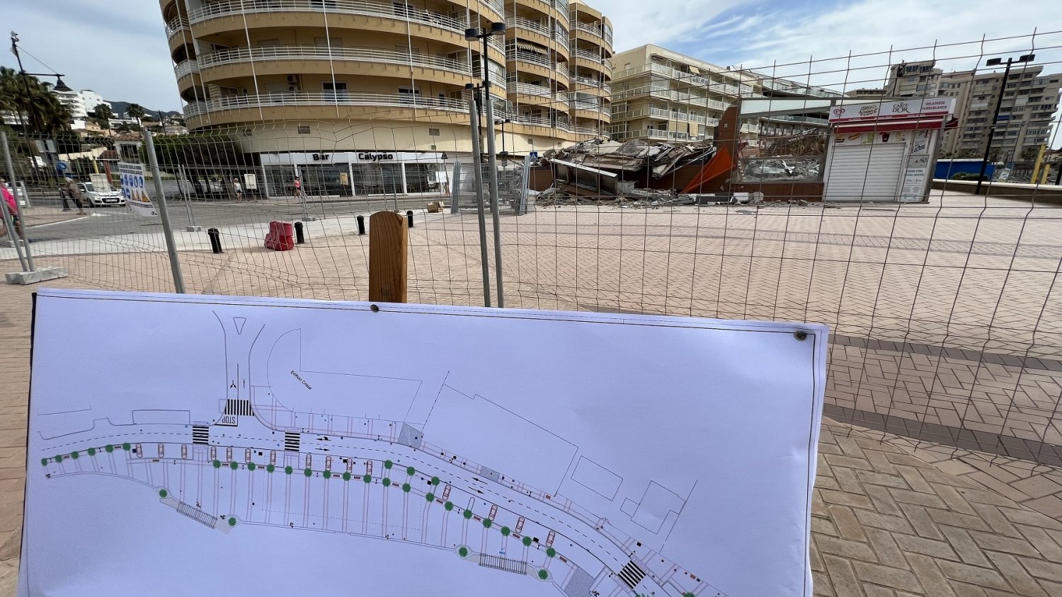 Fuengirola creará una plaza amplia en el Paseo Marítimo de Torreblanca para albergar eventos