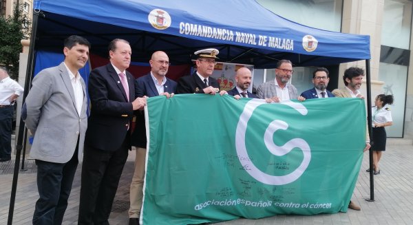 La AECC invita a la sociedad malagueña a que hagan de la lucha contra el cáncer su bandera
