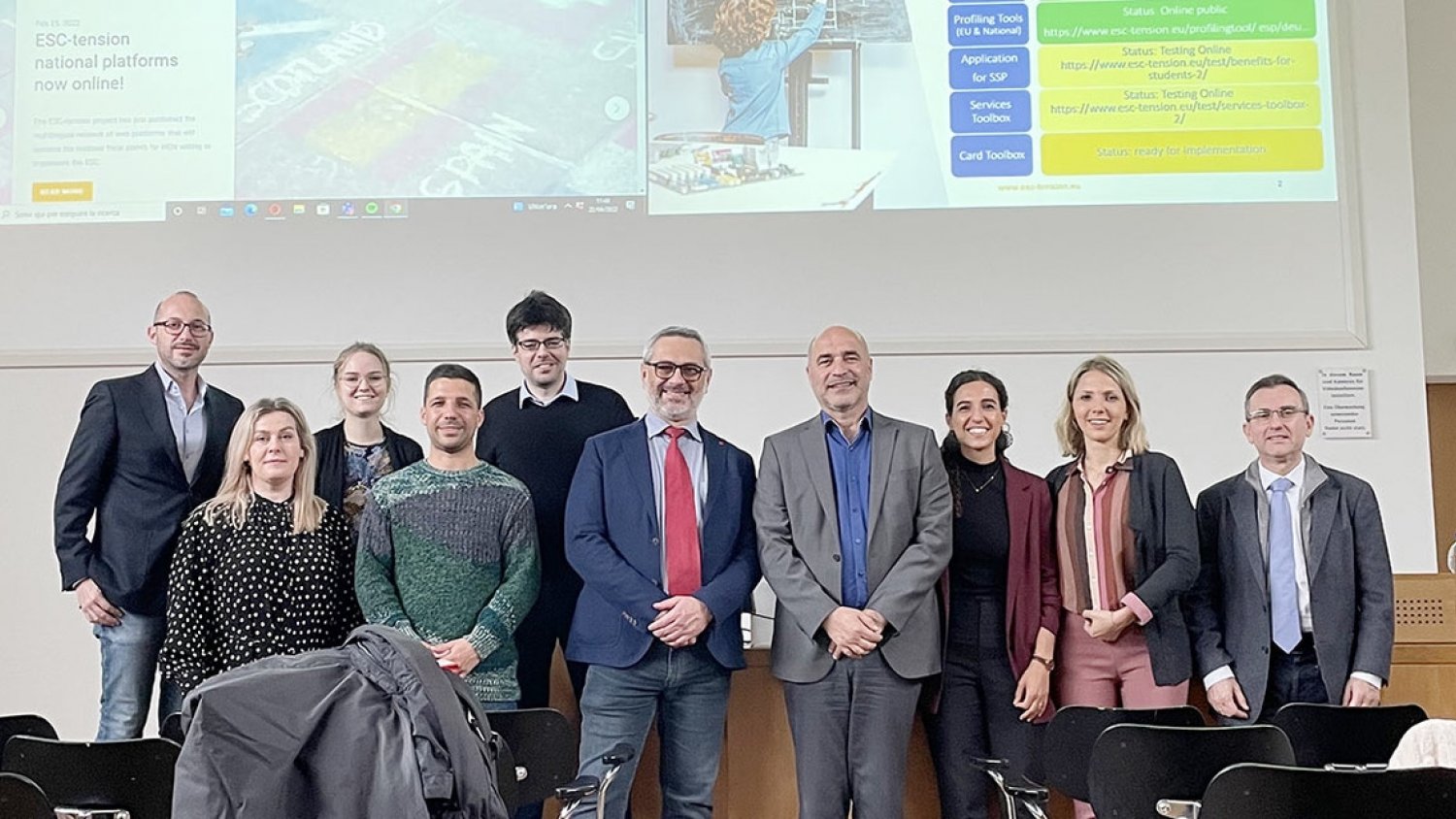 ESC-tension celebra la 3ª reunión del proyecto organizada por la Universidad Humboldt de Berlín