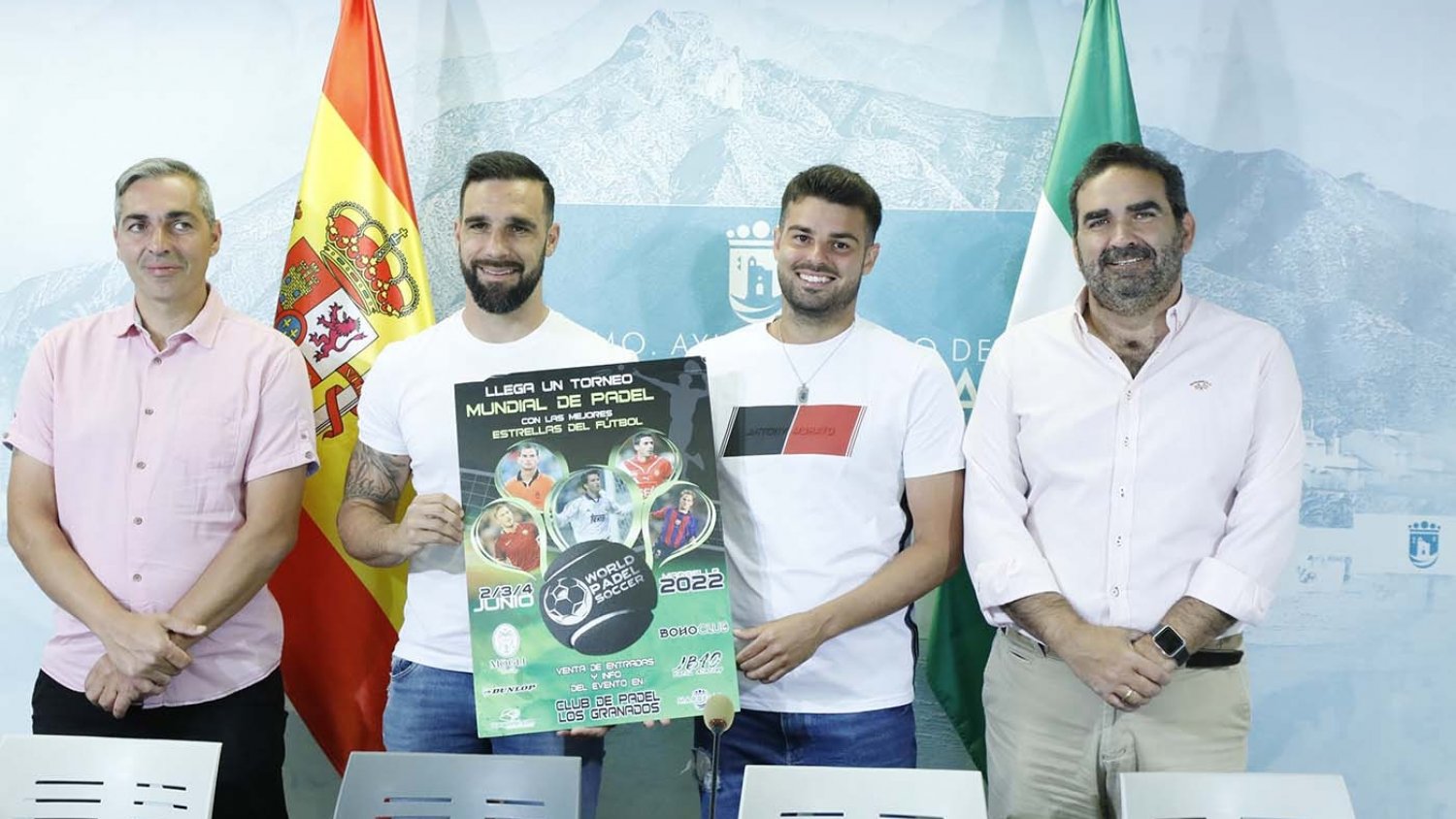 El club Los Granados de Marbella alberga el torneo ‘World Pádel Soccer’