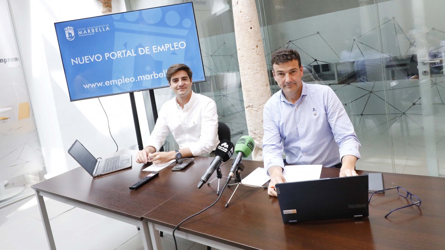 El Ayuntamiento de Marbella renueva la imagen de su Portal de Empleo
