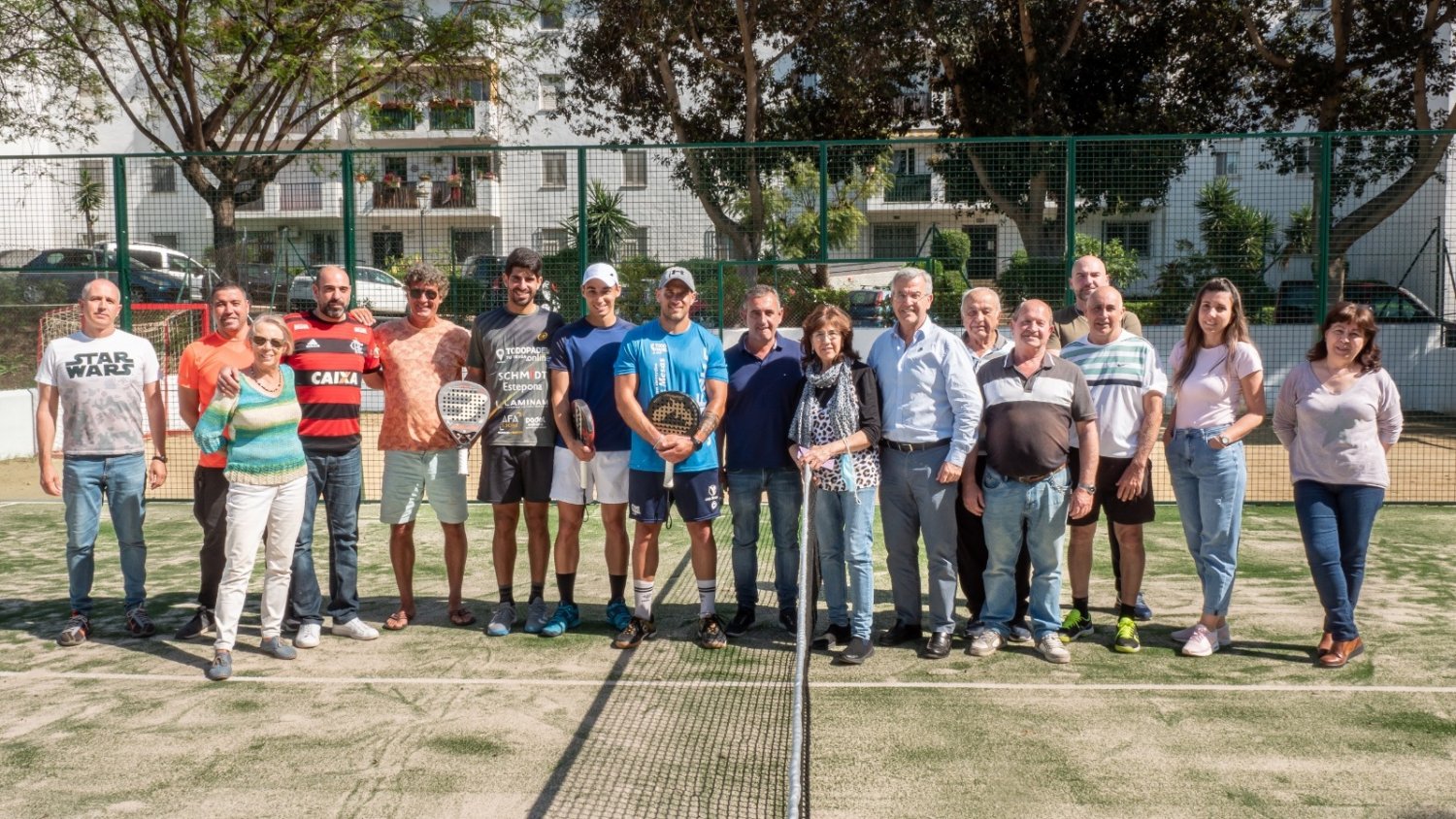 Estepona pone en funcionamiento una nueva pista deportiva en Las Joyas