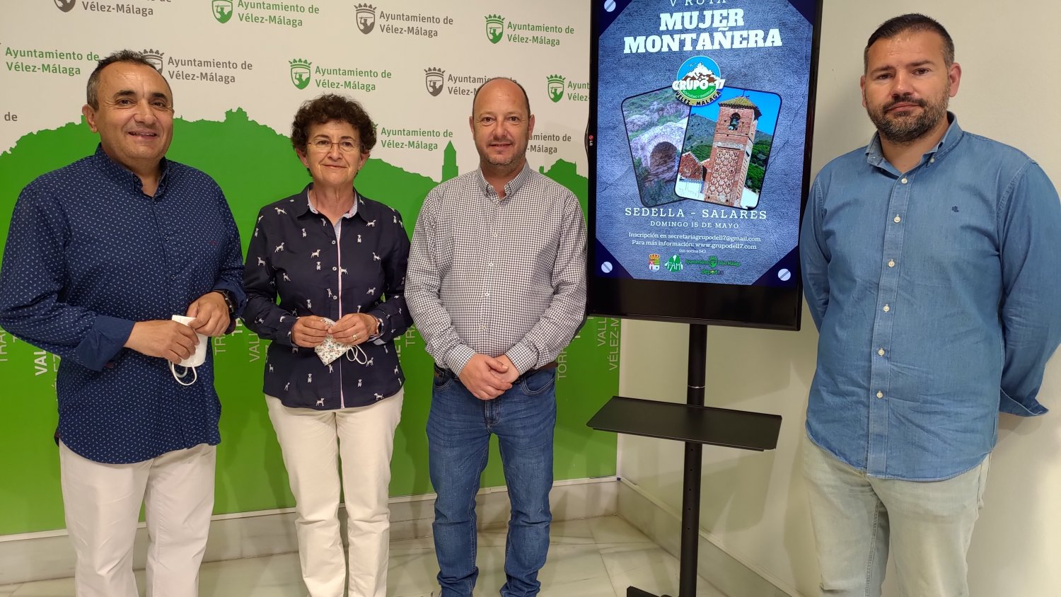 Deportes de Vélez-Málaga colabora con la 'V Ruta Mujer Montañera'
