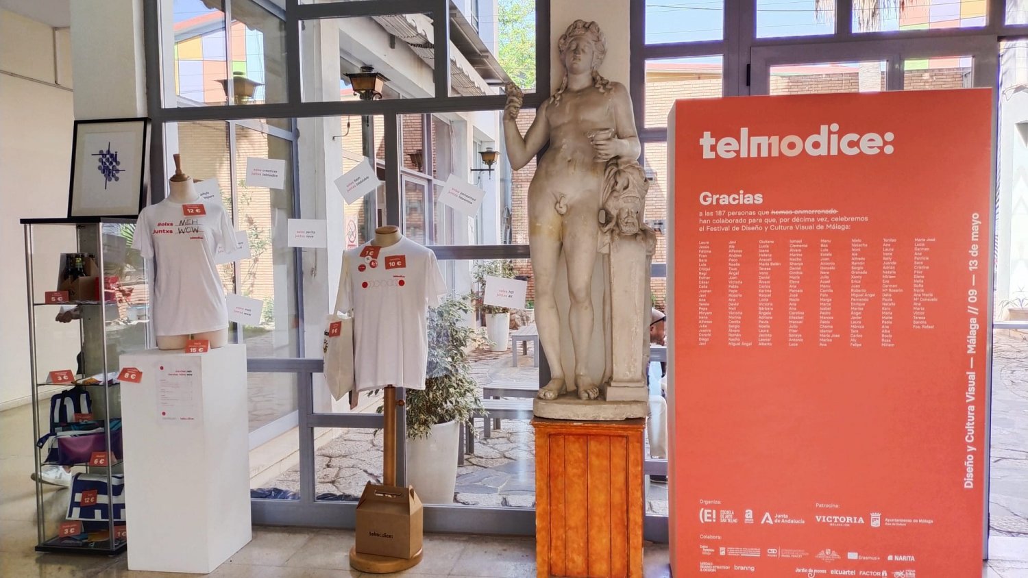 Diez años del nacimiento de Telmodice, festival de diseño y cultura visual de Málaga