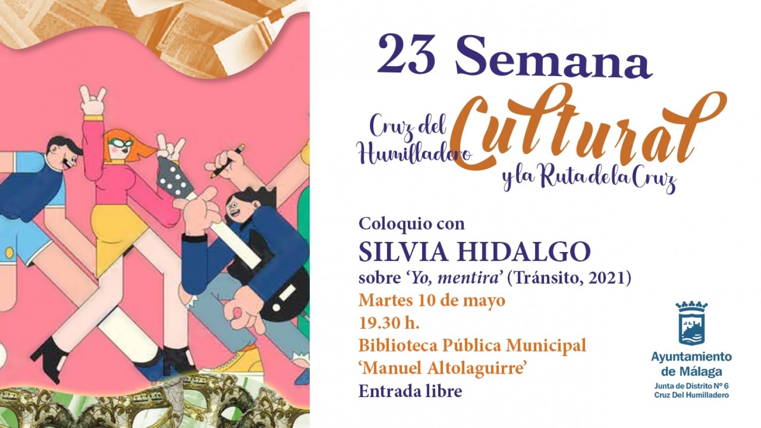 La escritora sevillana Silvia Hidalgo participa en la Semana Cultural de Cruz del Humilladero