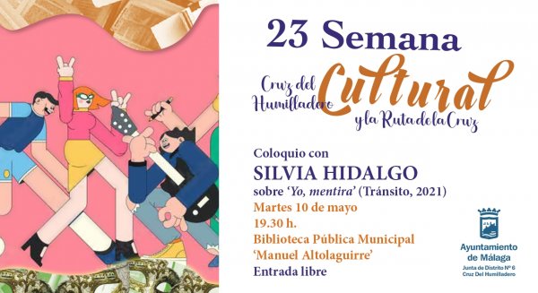 La escritora sevillana Silvia Hidalgo participa en la Semana Cultural de Cruz del Humilladero