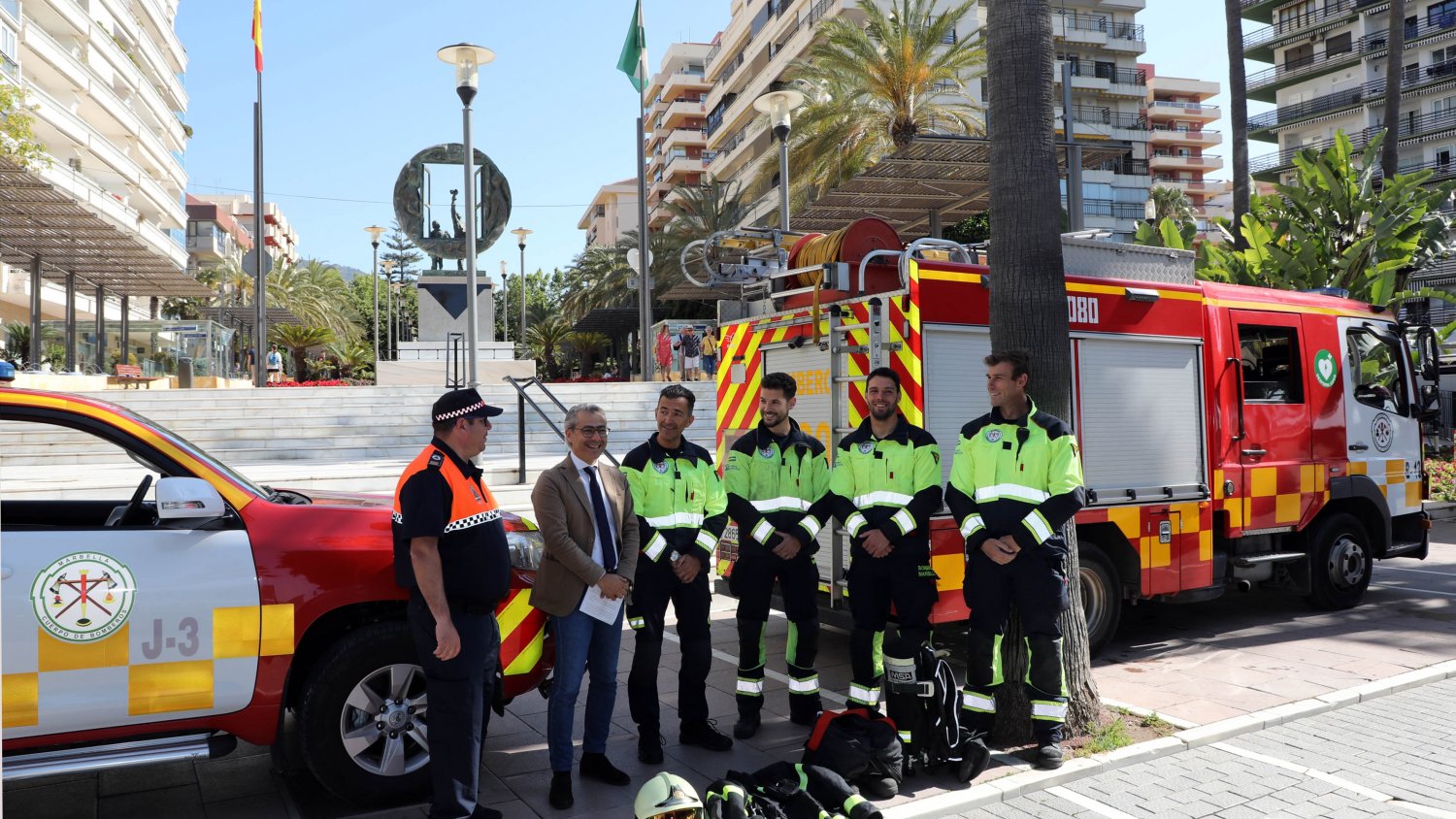 La III Carrera Vertical de Bomberos Marbella reunirá a más de un centenar de participantes