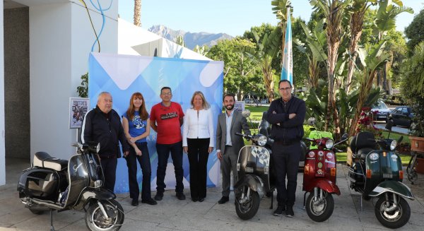 Marbella alberga una nueva edición del Rally Scooterista con más de 150 participantes