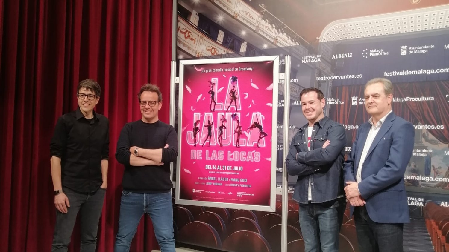 ´La jaula de las locas´ presenta y comienza su gira en Málaga