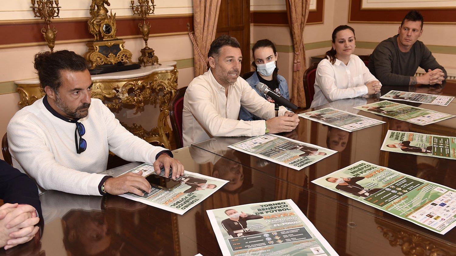 El Estadio Nuevo El Maulí alberga el torneo benéfico de fútbol en beneficio de Nayra del Río