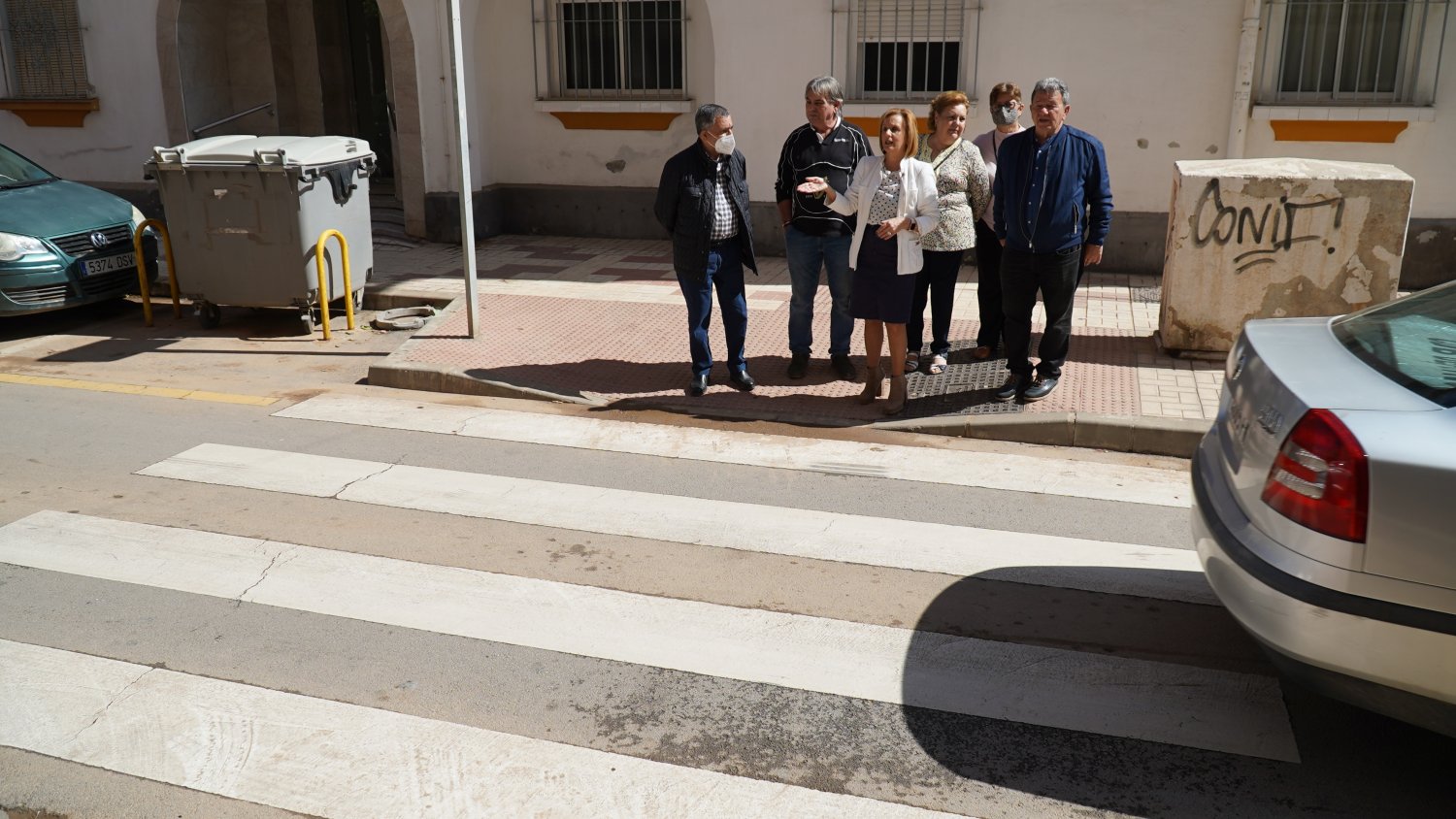 PSOE pide un plan de movilidad en Las Delicias para evitar atropellos en la calle Emilio Prados