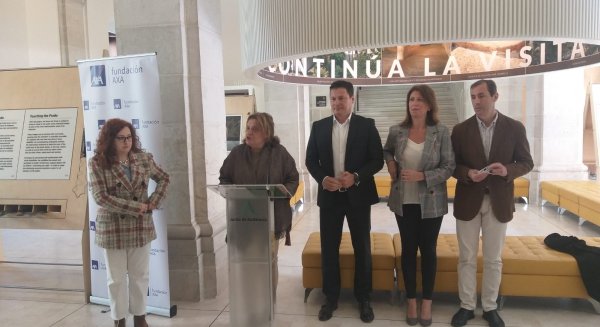 Carmen Casero: “La idea de este proyecto es acercar el arte y la cultura a la discapacidad visual