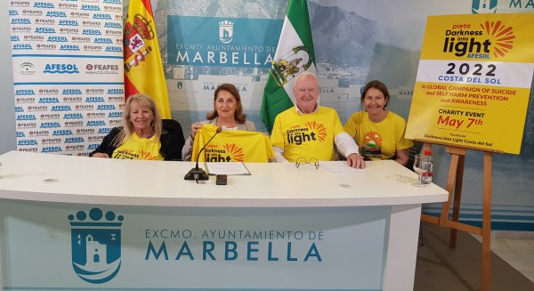 Marbella respalda una nueva edición de la Caminata para la prevención del Suicidio
