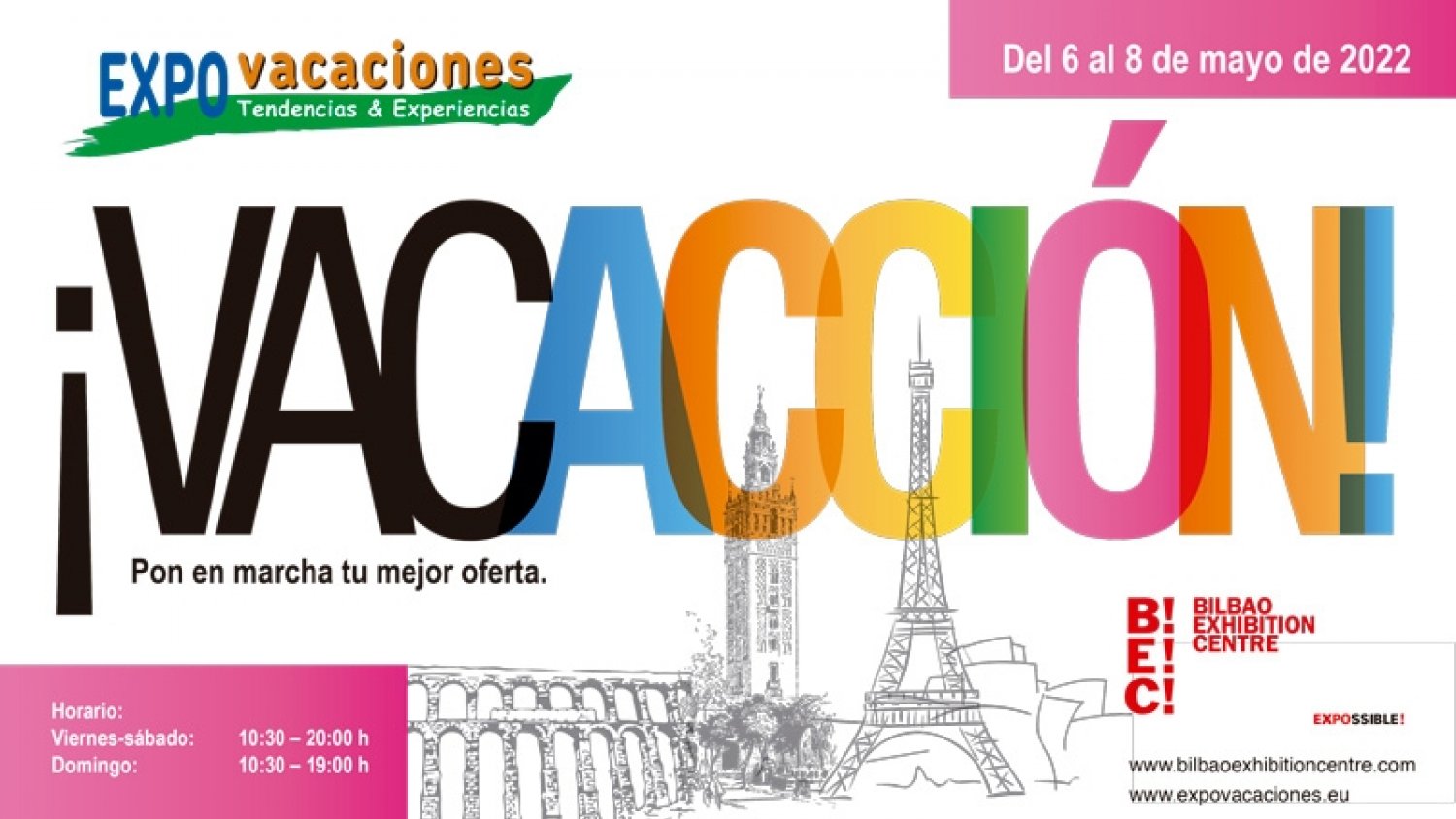 Andalucía muestra su oferta en Expovacaciones para captar viajeros del mercado vasco