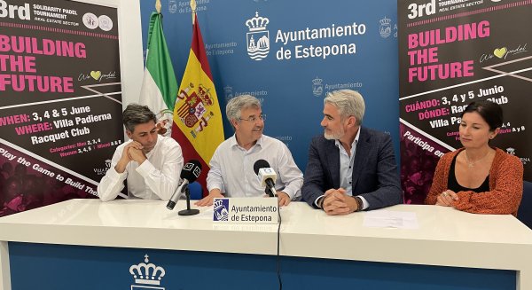 Estepona acoge la celebración del III Torneo de Pádel Solidario del sector inmobiliario