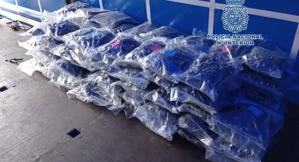 La Policía Nacional detiene a cinco personas por tráfico de drogas