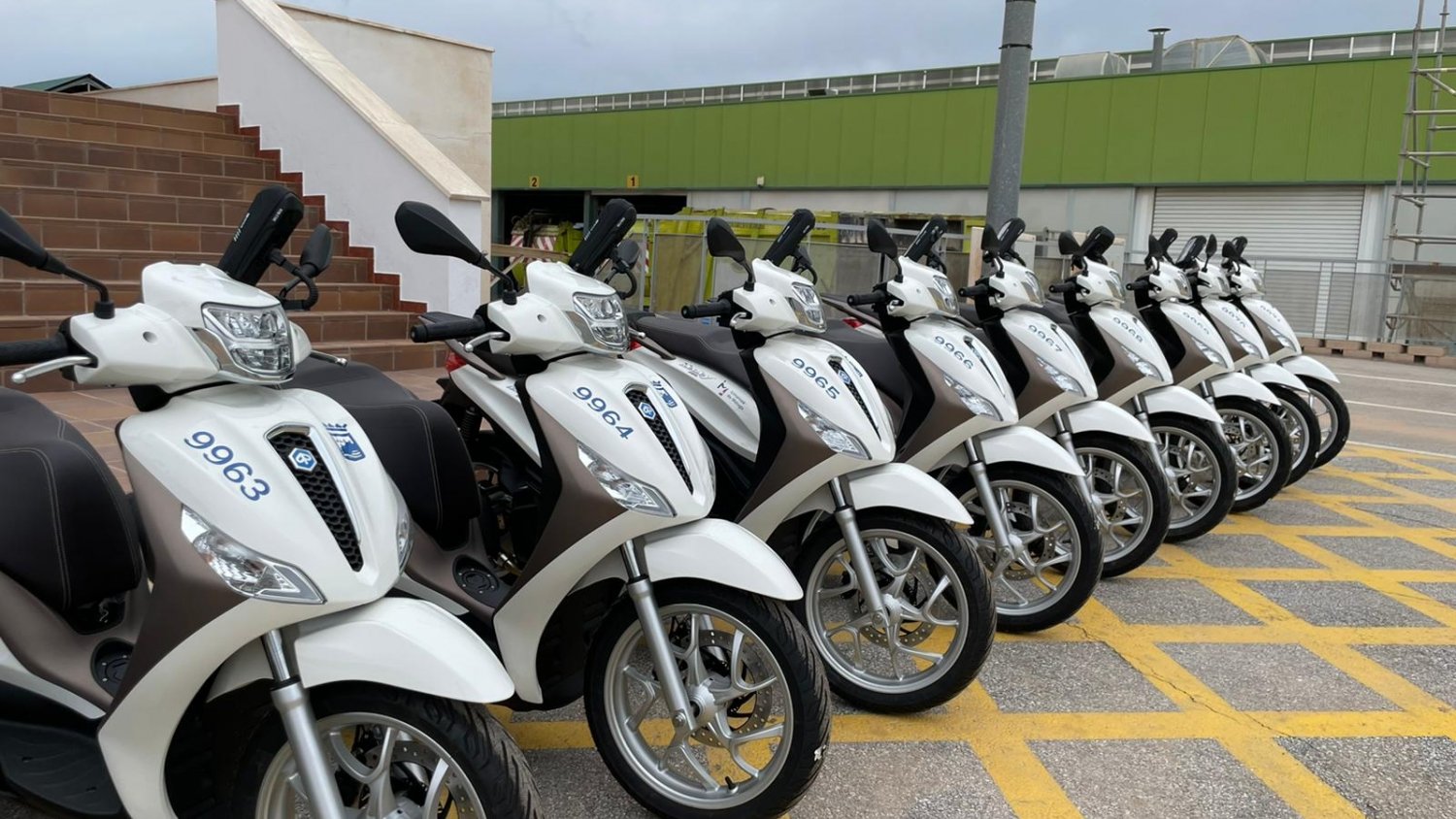 Limasam pone en funcionamiento 11 vehículos para el parque de motocicletas de inspección