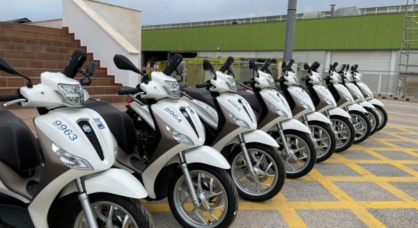 Limasam pone en funcionamiento 11 vehículos para el parque de motocicletas de inspección