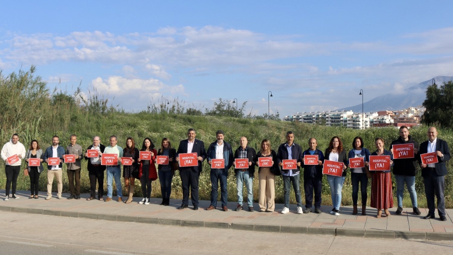 PSOE reclama la construcción del Hospital de Mijas como solución al colapso sanitario