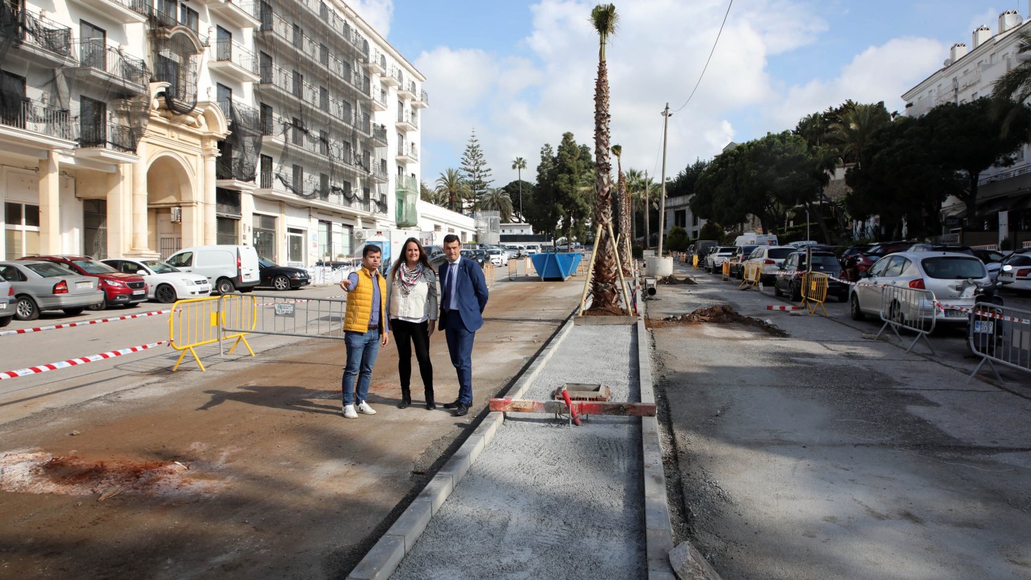 Marbella acondiciona el entorno del futuro hotel Hard Rock de Nueva Andalucía