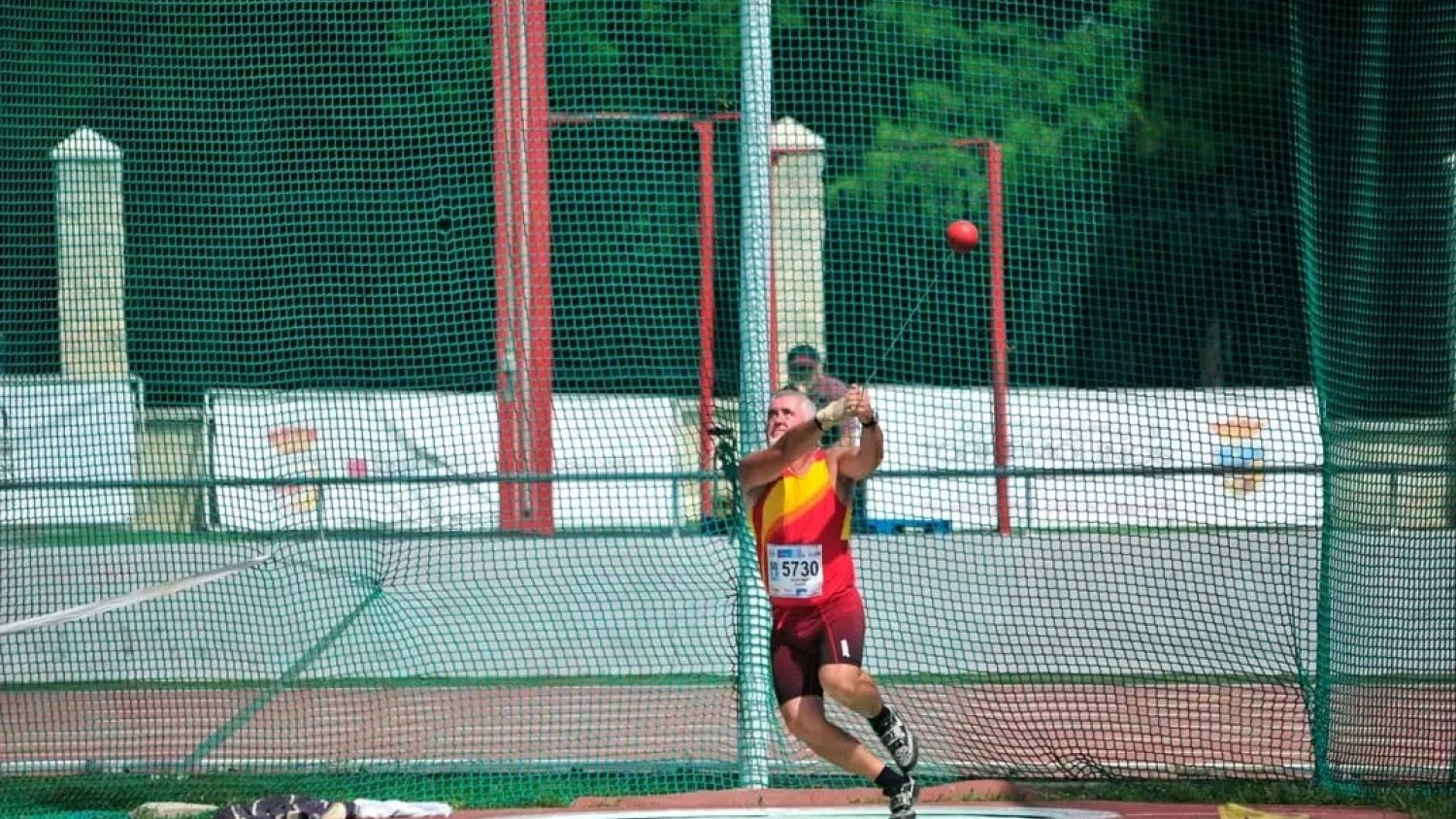 El lanzador José Luis Cáceres representa a Torremolinos en los Juegos Mundiales de Bomberos