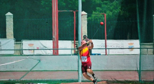 El lanzador José Luis Cáceres representa a Torremolinos en los Juegos Mundiales de Bomberos
