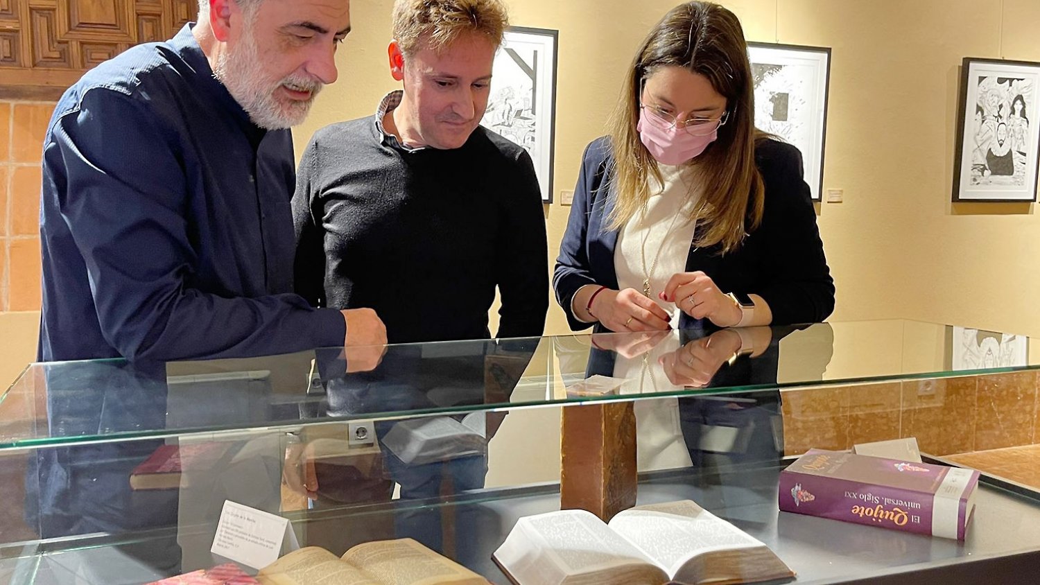 Antequera acoge una muestra del ilustrador Pedro Lobato sobre El Quijote