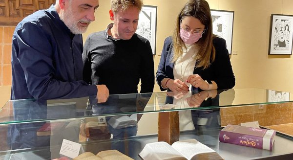 Antequera acoge una muestra del ilustrador Pedro Lobato sobre El Quijote