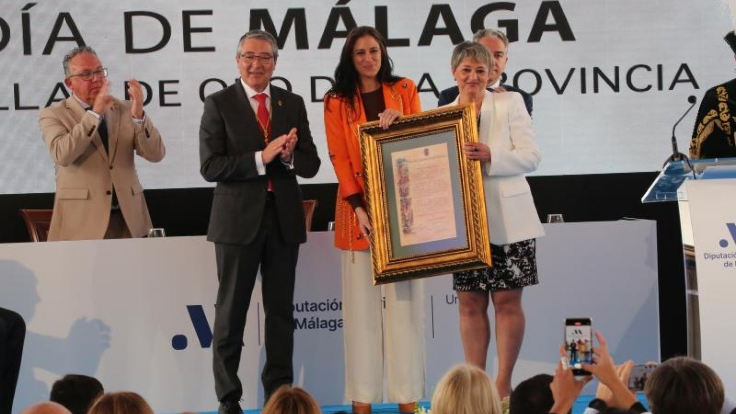 La Diputación de Málaga entrega las Medallas de Oro de la Provincia