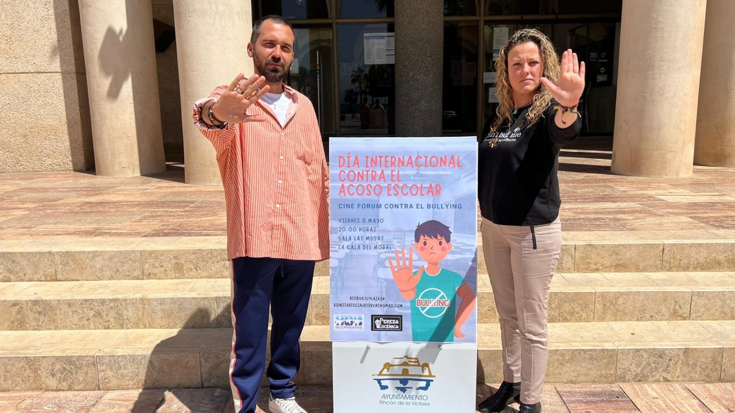 Rincón de la Victoria la conciencia a la población joven sobre el acoso escolar
