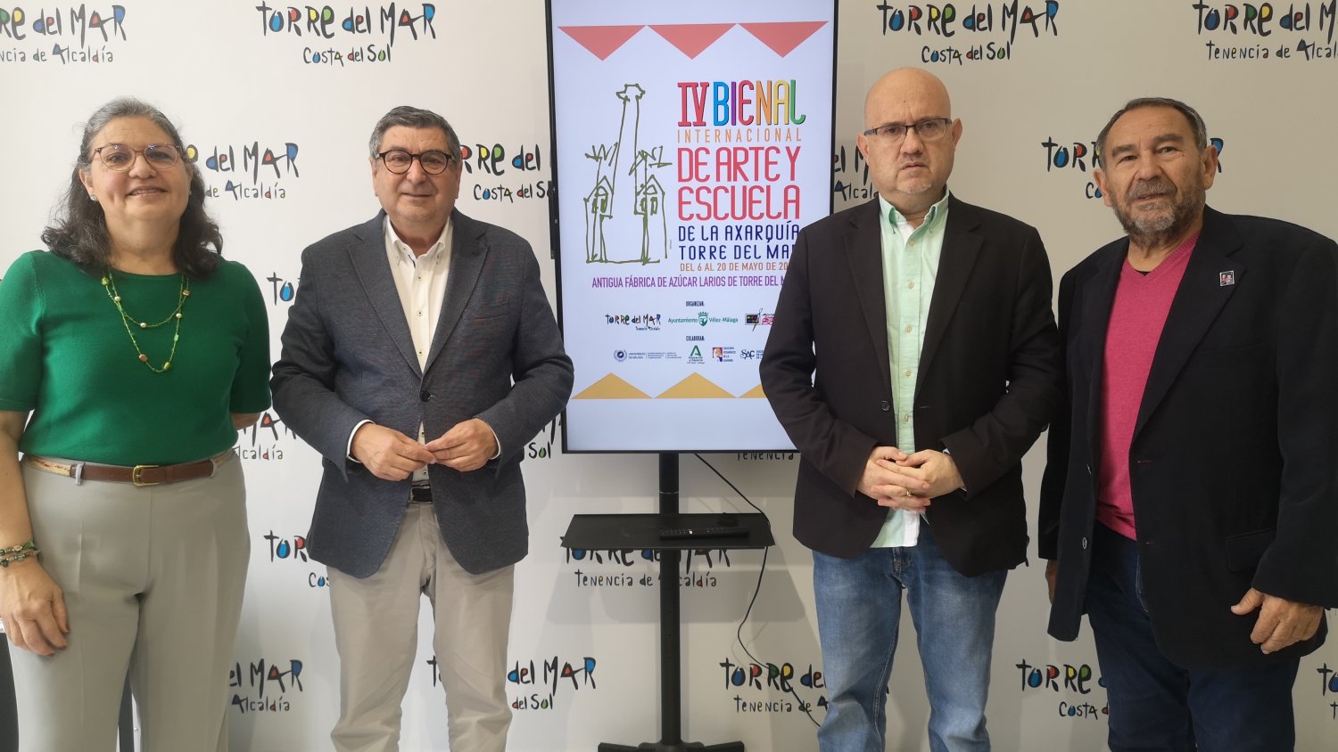 La IV Bienal Internacional de Arte y Escuela de la Axarquía regresa a Torre del Mar