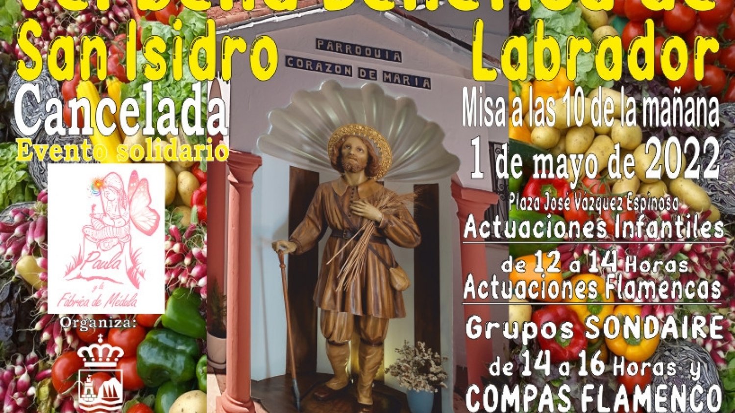 Estepona organiza una verbena benéfica para celebrar San Isidro en Cancelada