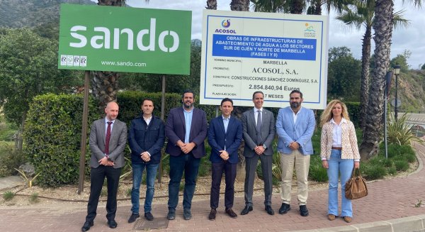 Acosol inicia la fase de las obras de Infraestructuras en el Sur de Ojén y Norte de Marbella