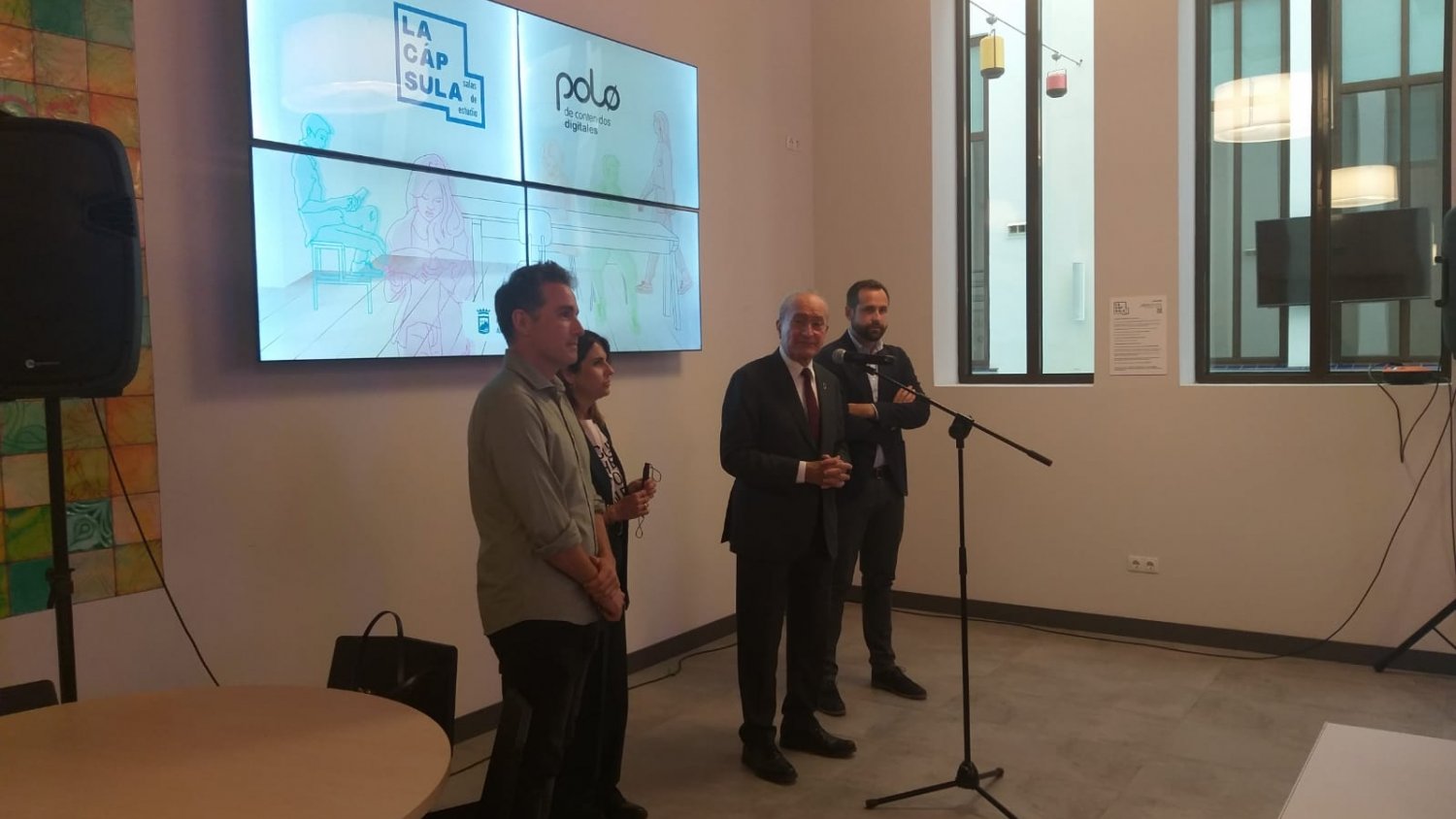 Francisco de la Torre: “La ciudad de Málaga está hiperdotada de salas de estudios’