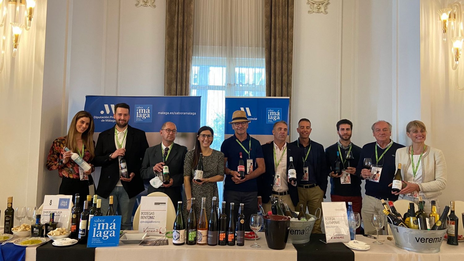 Diputación promociona los mejores vinos de la provincia en Experiencia Verema Málaga