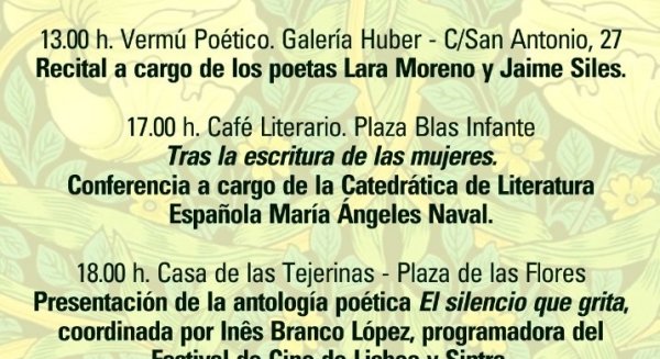 Estepona programa eventos culturales por el II Premio Internacional de Poesía