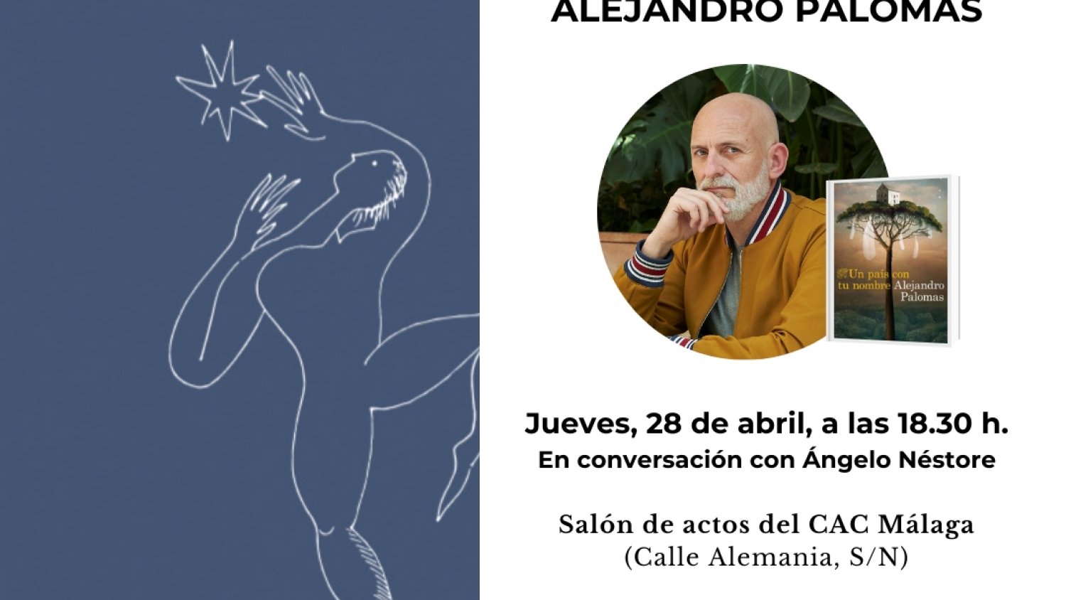 La Fundación Rafael Pérez Estrada acoge la presentación de la novela 'Un país con tu nombre'