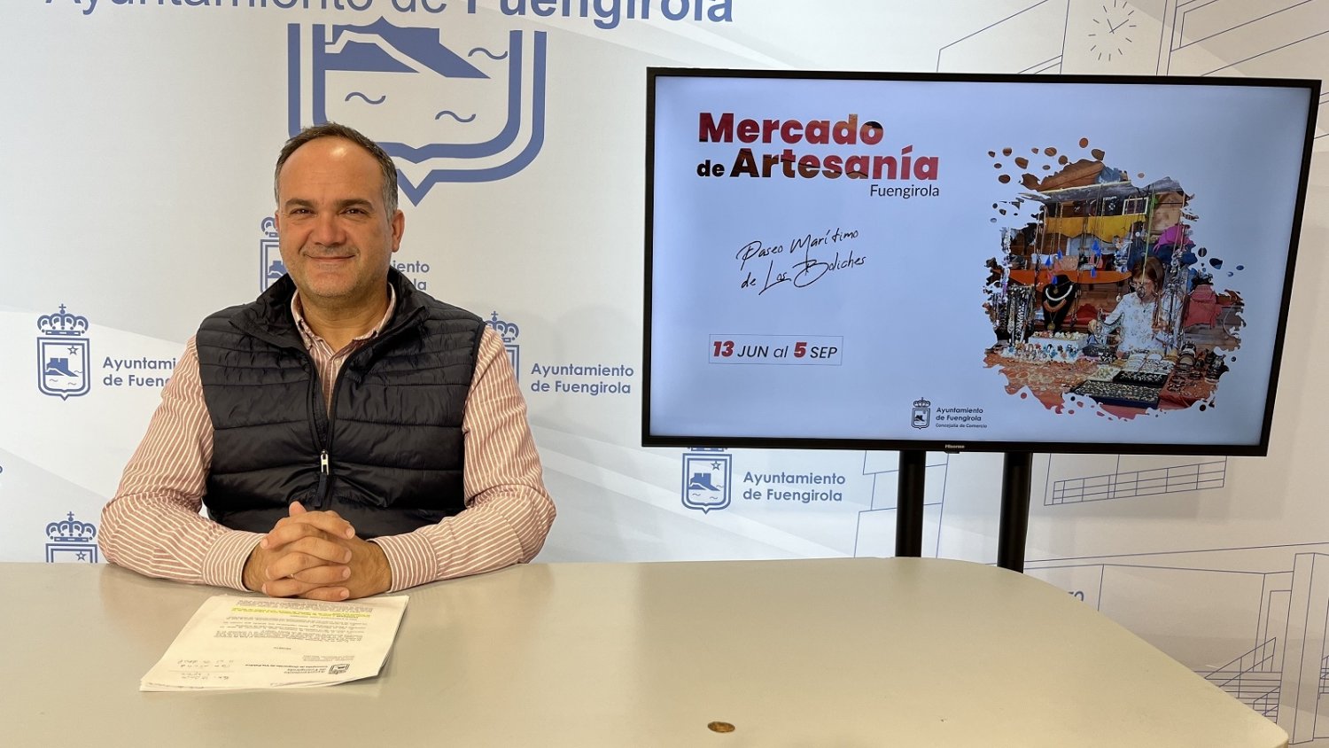 El Mercado de Artesanía se instalará un año más en el Paseo Marítimo de Los Boliches