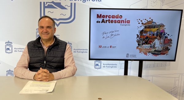 El Mercado de Artesanía se instalará un año más en el Paseo Marítimo de Los Boliches