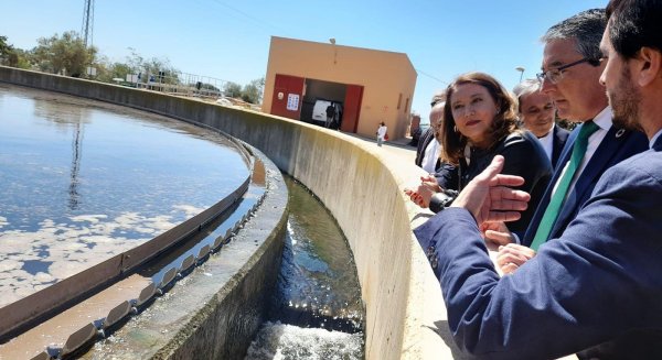Salado destaca a la EDAR de Rincón de la Victoria como ejemplo a seguir